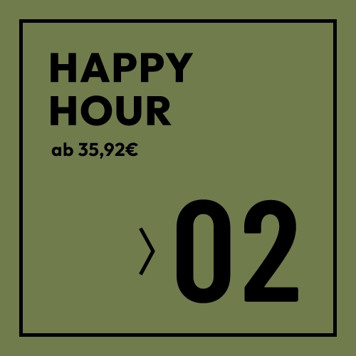 „Grafik zum Happy-Hour-Tarif ab 35,92 Euro, Rückseite mit der Nummer 02.